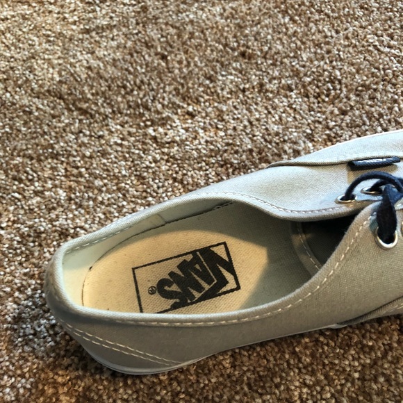 Women’s Gray Vans - Picture 6 of 7